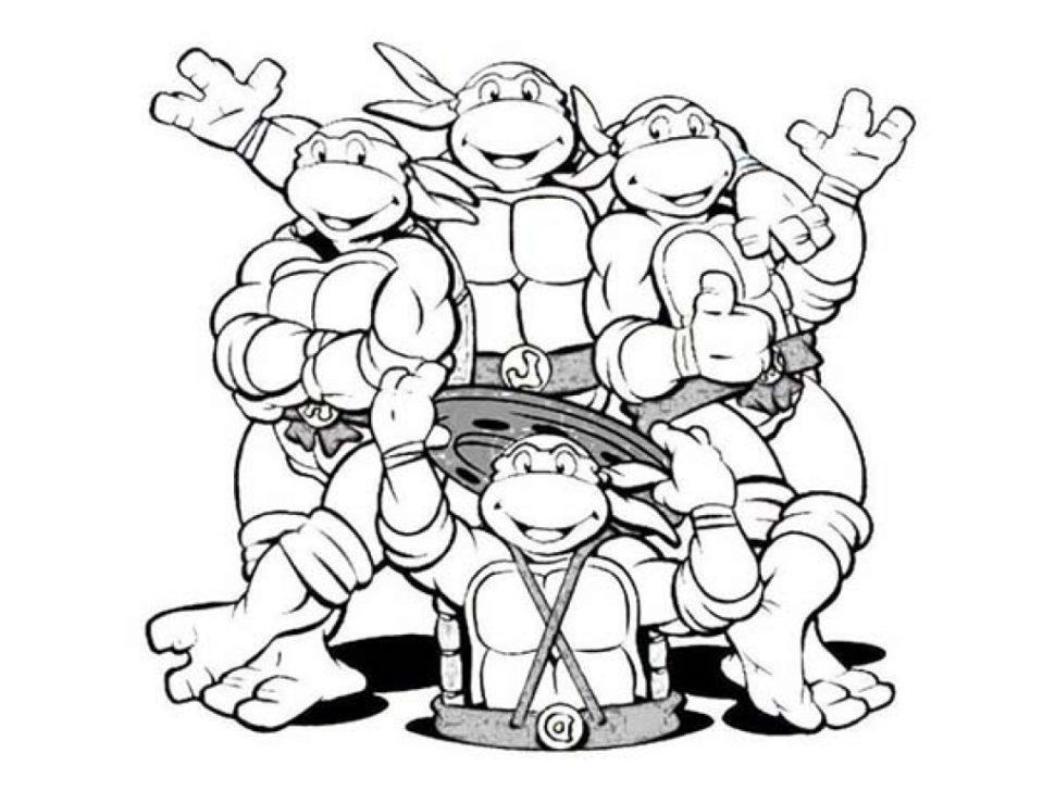 970x728 Coloring Tmnt Coloring Book Tmnt011 Books Pagestmnt Adult