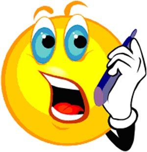 300x309 Clipart No Cell Phone Image With Smiley Face