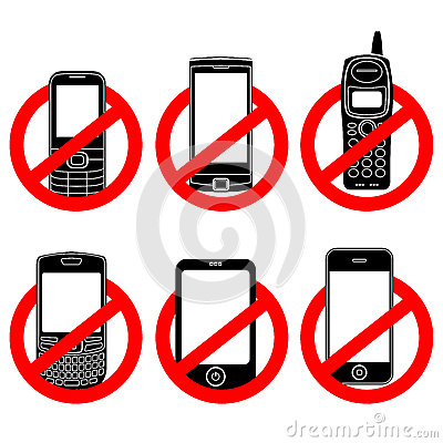 400x400 No Electronics Clipart