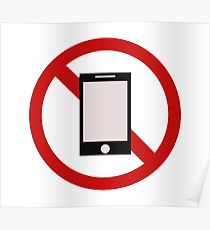 210x230 No Cell Phones Posters Redbubble