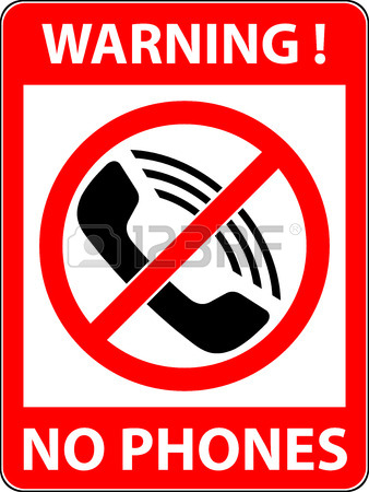 338x450 No Phone, Telephone, Cellphone And Smartphone Prohibited Symbol