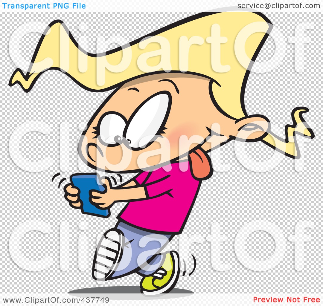 1080x1024 Royalty Free (Rf) Clip Art Illustration Of A Cartoon Little Girl