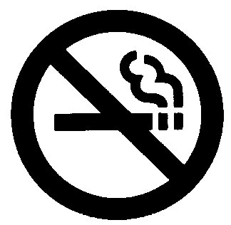 324x316 No Smoking Sign Clip Art