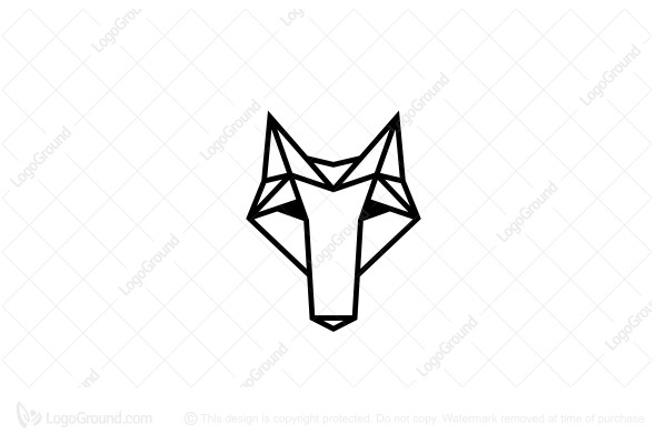 600x400 Wolf Geometric Logo