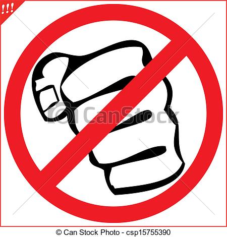 450x470 No Fighting Clipart