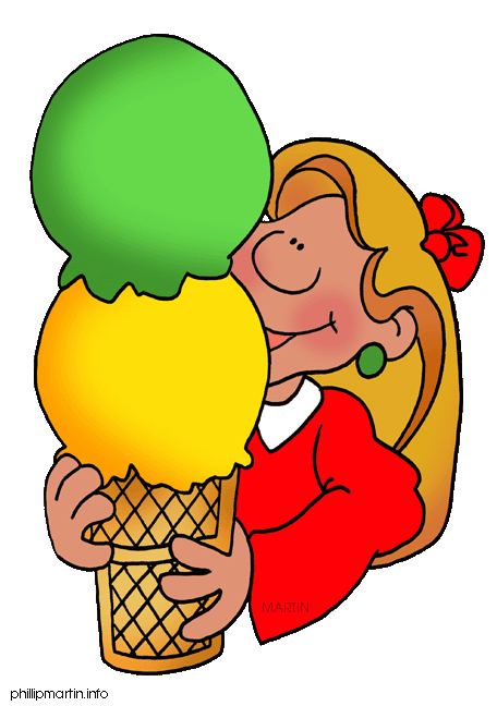 456x648 Food Clip Art By Phillip Martin, Ice Cream