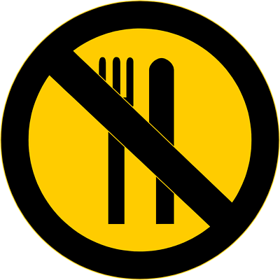 400x400 No Food Clipart