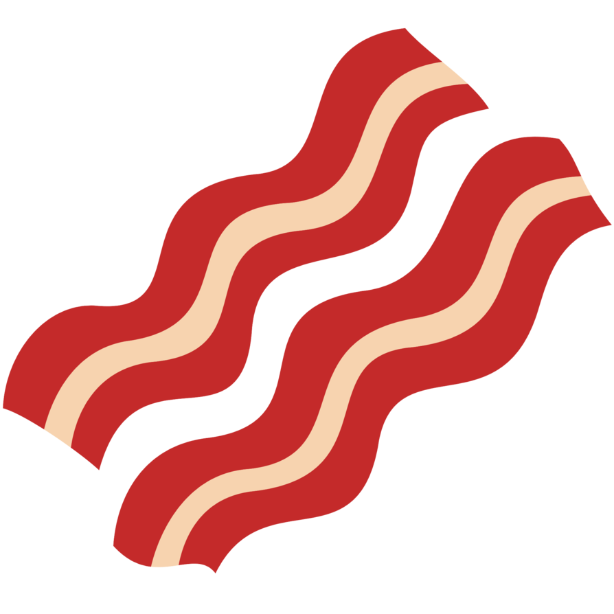 894x894 Bacon Clipart Png