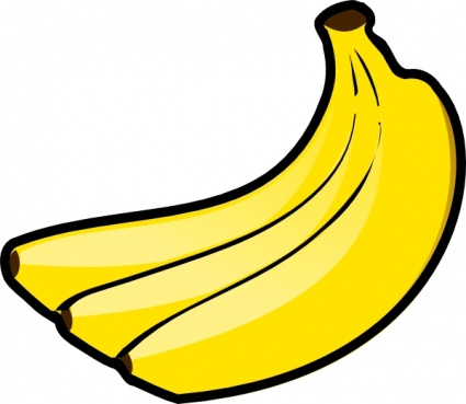 425x369 Bananas Clip Art Vector, Free Vector Images