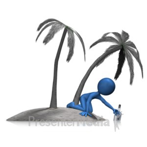 300x300 Stick Figure Hitting Beach Ball