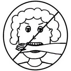 250x250 Clipart No Kicking