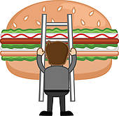 170x166 Clipart Of No Junk Food Allowed K15144250