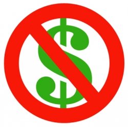 250x249 No Money Clipart