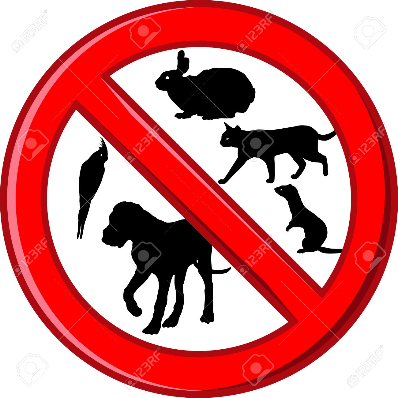 1300x1300 Free Clip Art No Sign