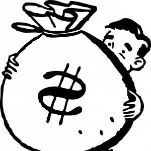 300x300 Airplane Money Cliparts