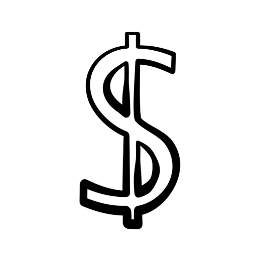 512x512 No Money Dollar Sign Money Clip Art No Background Free Clipart