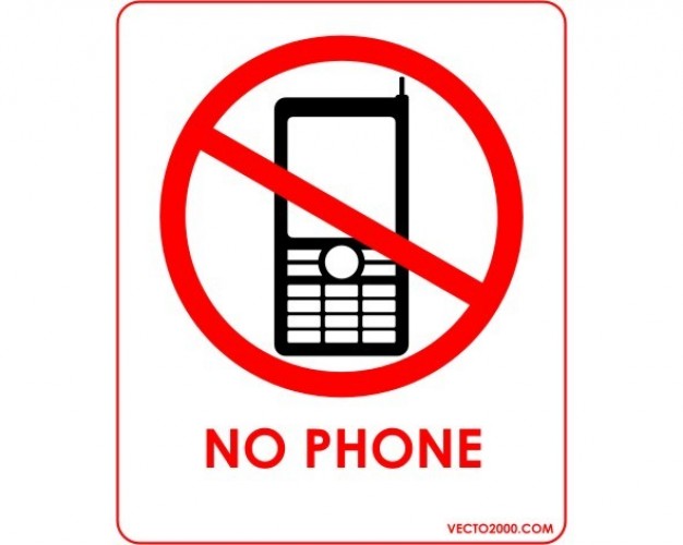 626x500 No Phone Vector Free Download
