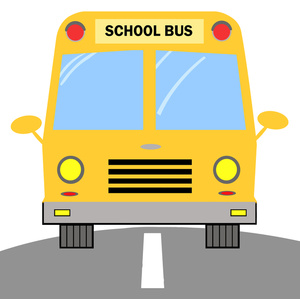 300x299 School Bus Clipart Image