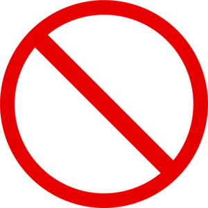 300x300 No Smoking Clip Art