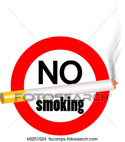 414x470 Drawings Of No Smoking K6251524