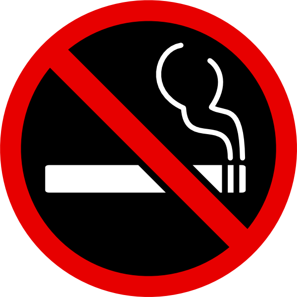 600x600 No Smoking Clip Art