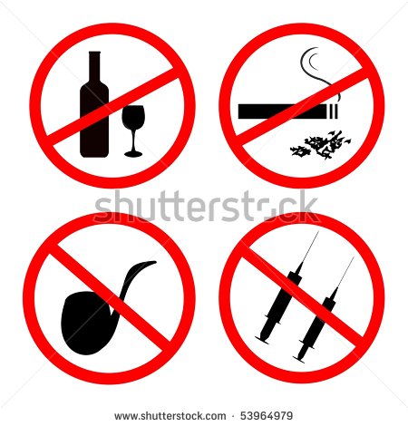 450x470 Say No To Drugs Clipart