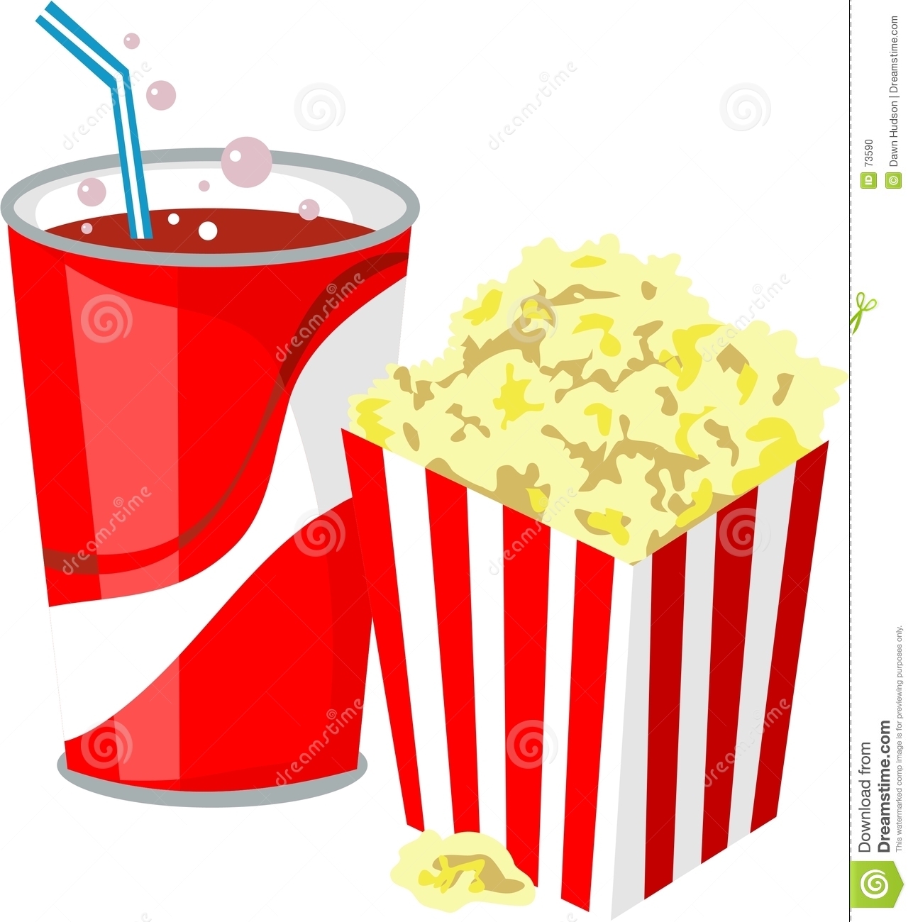 1287x1300 Movie And Popcorn Clipart