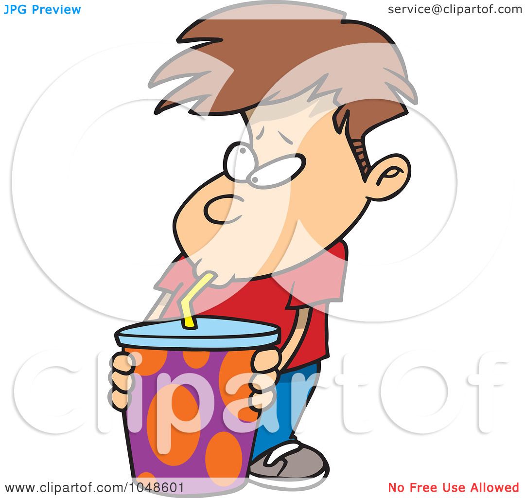 1080x1024 Royalty Free (Rf) Clip Art Illustration Of A Cartoon Boy Sucking