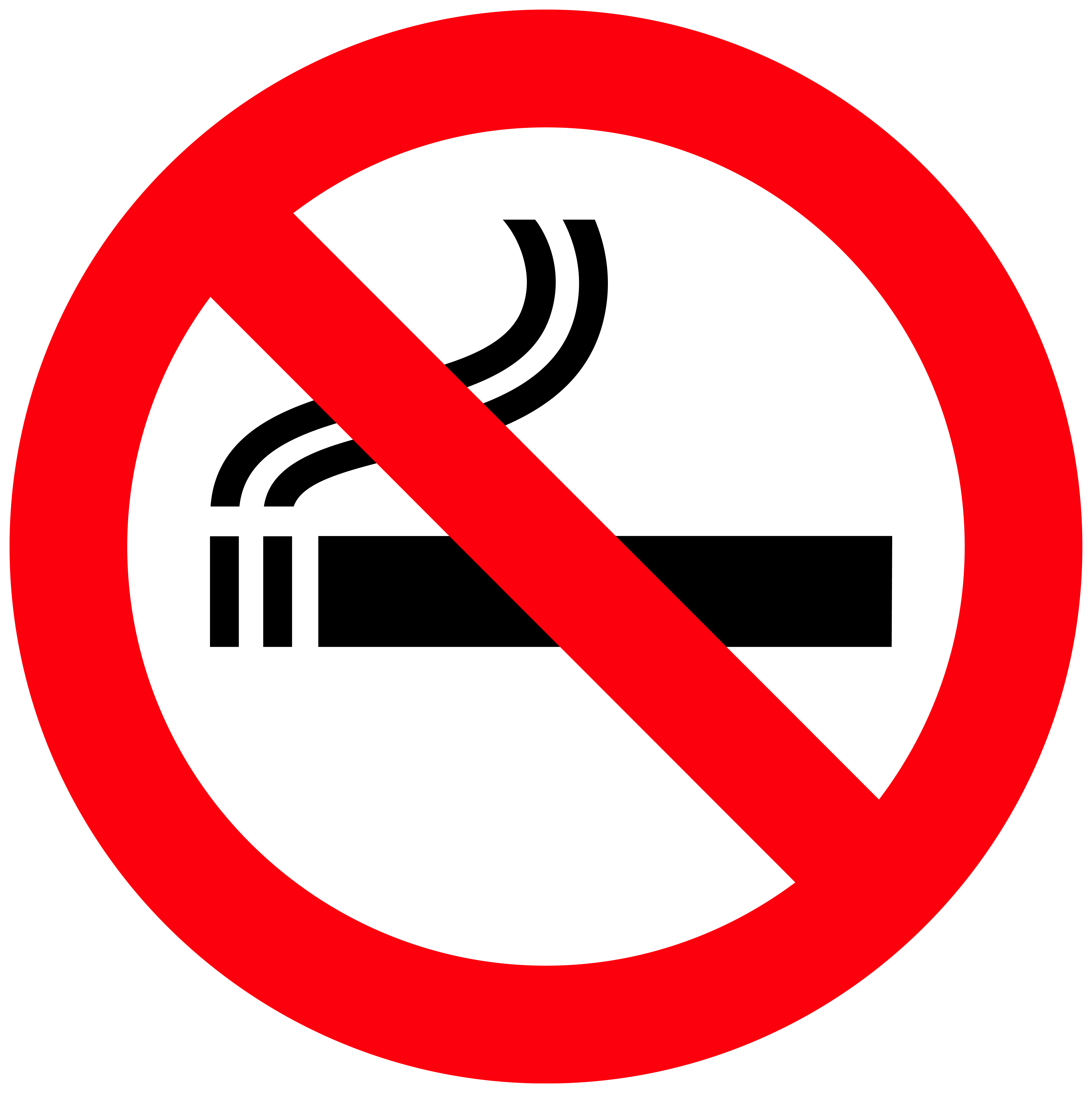 5585x5587 No Smoking Clip Art