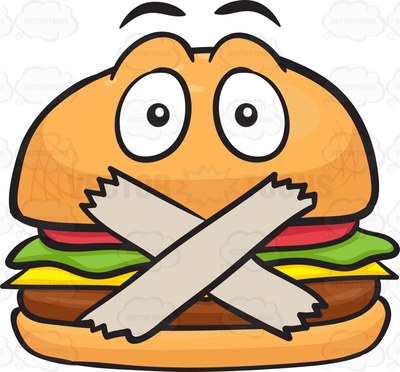 400x372 No Talking Clipart