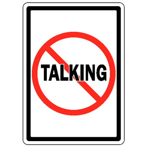 475x475 No Talking
