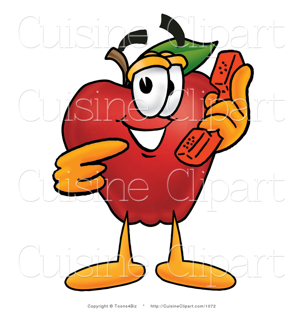 1024x1044 Cuisine Clipart Of A Friendly Red Apple Character Mascot Talking