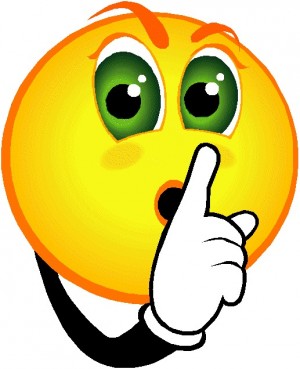 300x369 Noise Clipart Quiet Voice