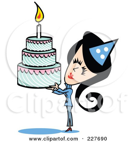 450x470 Royalty Free (Rf) Clipart Illustration Of A Blue Rocket Party