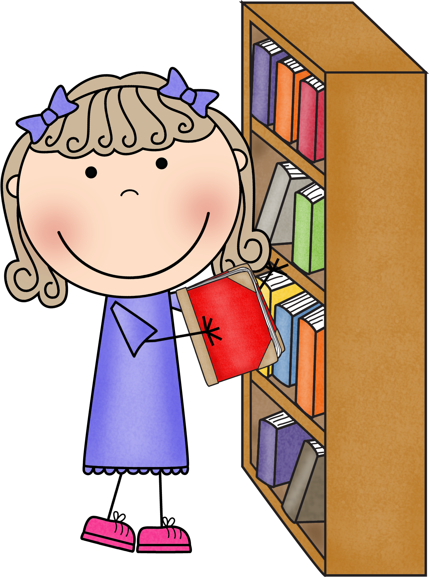 1388x1867 Bookcase Clipart Library Class