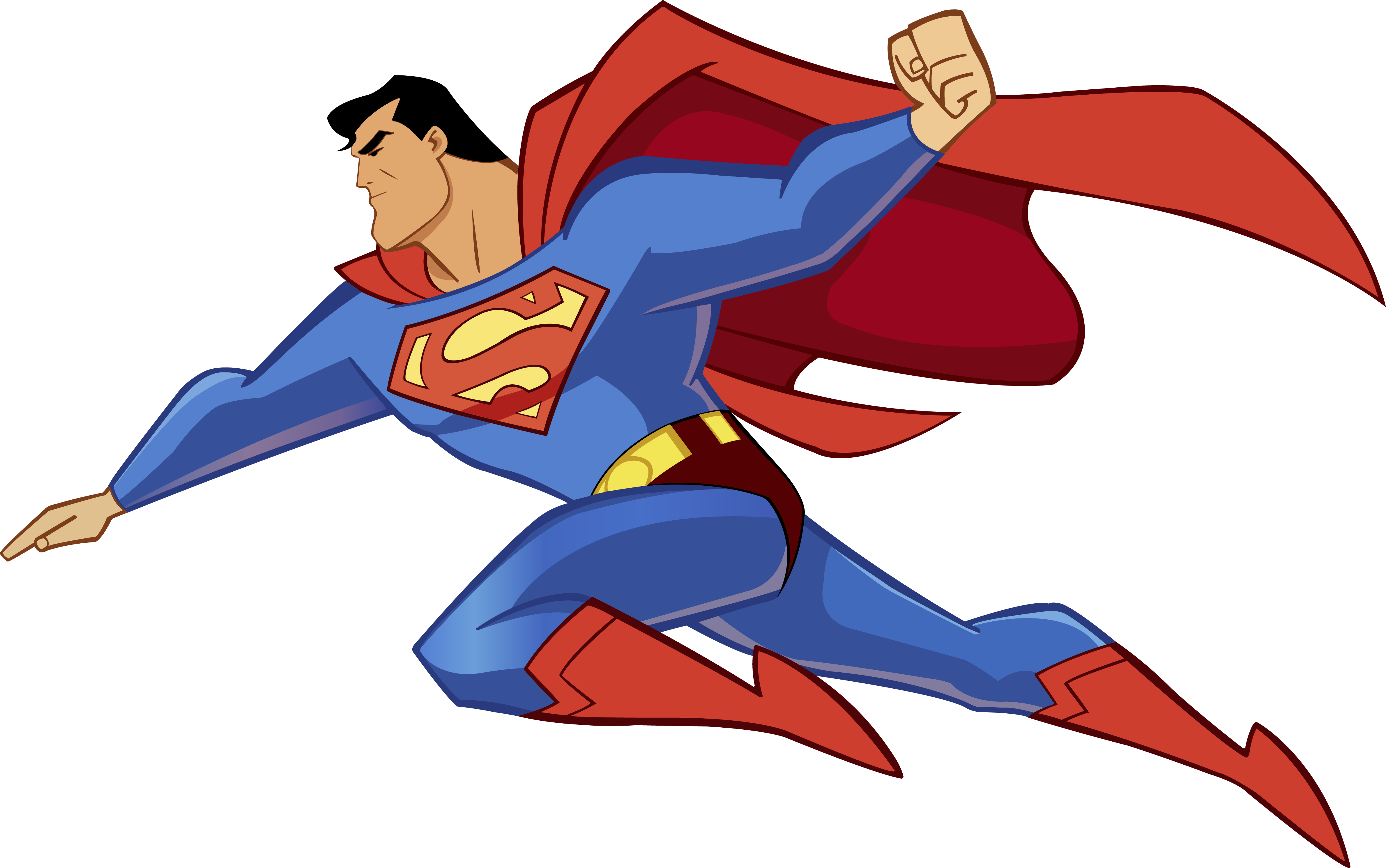 4760x2981 Clipart Of Superman