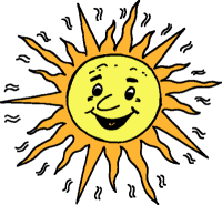 200x185 Sun Clipart