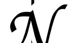 280x168 North Arrow Clip Art