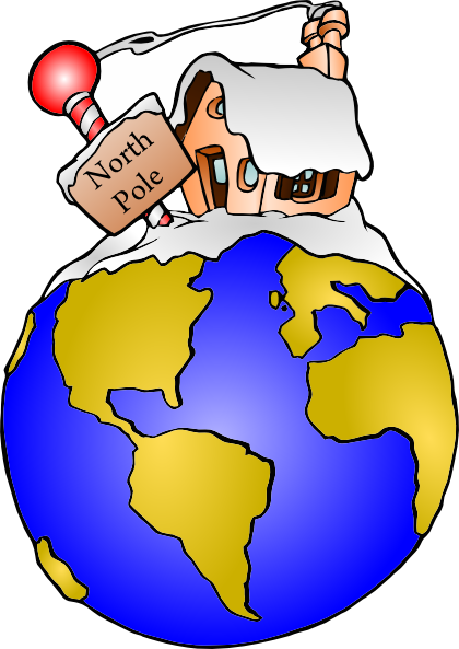 420x593 North Pole Clip Art
