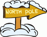 200x158 Free Santa North Pole Clipart