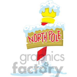 300x300 House North Pole Clipart