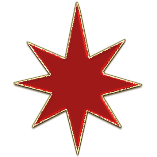 512x512 North Star Clip Art