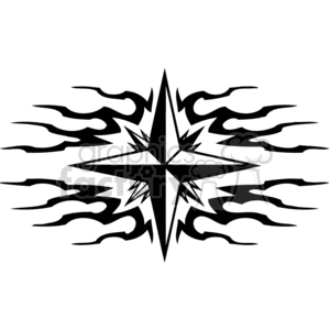 300x300 Royalty Free North Star Graphic 375414 Vector Clip Art Image