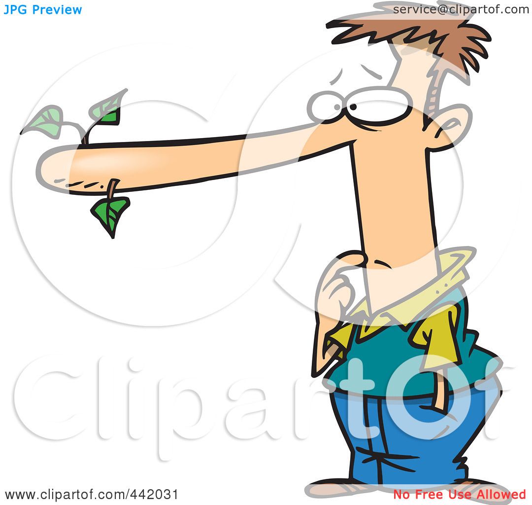 1080x1024 Royalty Free (Rf) Clipart Illustration Of A Grumpy Nose Character
