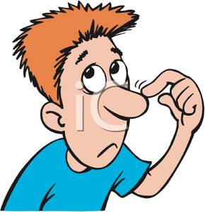 290x300 Boy Itching His Nose