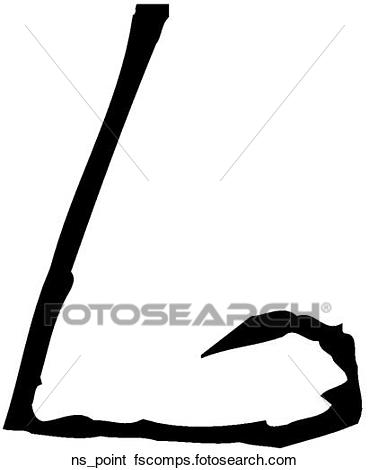 369x470 Clip Art Of Pointy Nose Ns Point