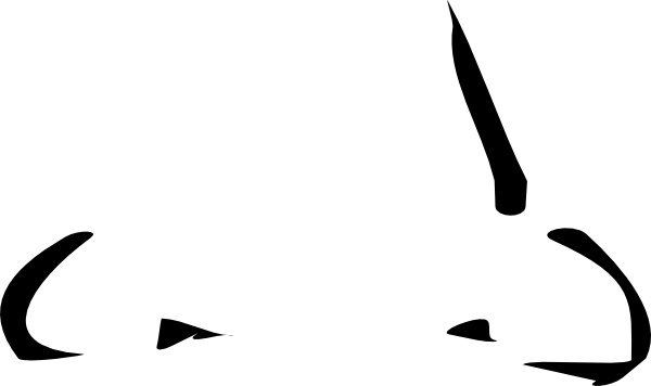 600x356 Nose Clip Art Free Vector In Open Office Drawing Svg ( Svg