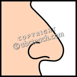 Nose Smell Clipart