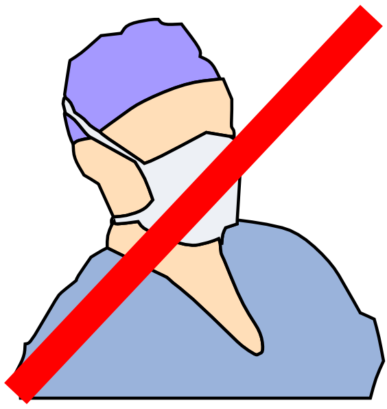 564x596 Doctor With Mask Not Available Clip Art