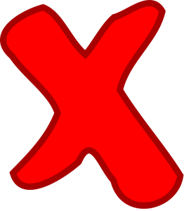 262x300 Not Ok Clip Art Download